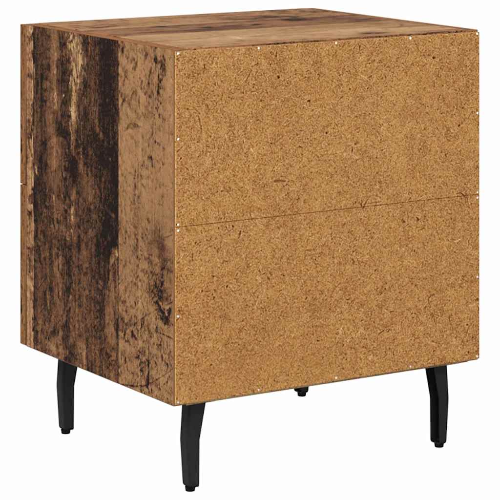 Noćni ormar Staro drvo 40 x 35 x 47,5 cm Konstruirano drvo