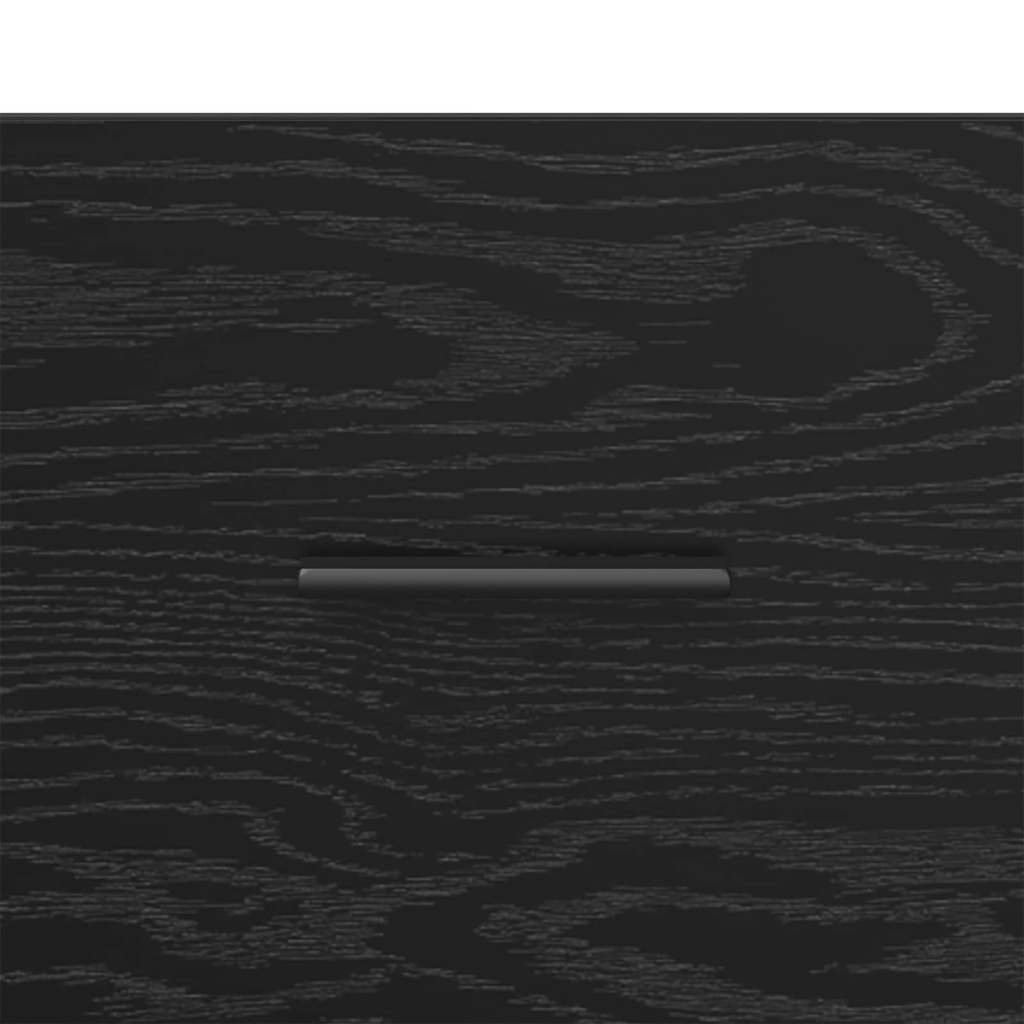 Noćni ormar s ladicama 2 pcs Crni hrast 40 x 35 x 47,5 cm