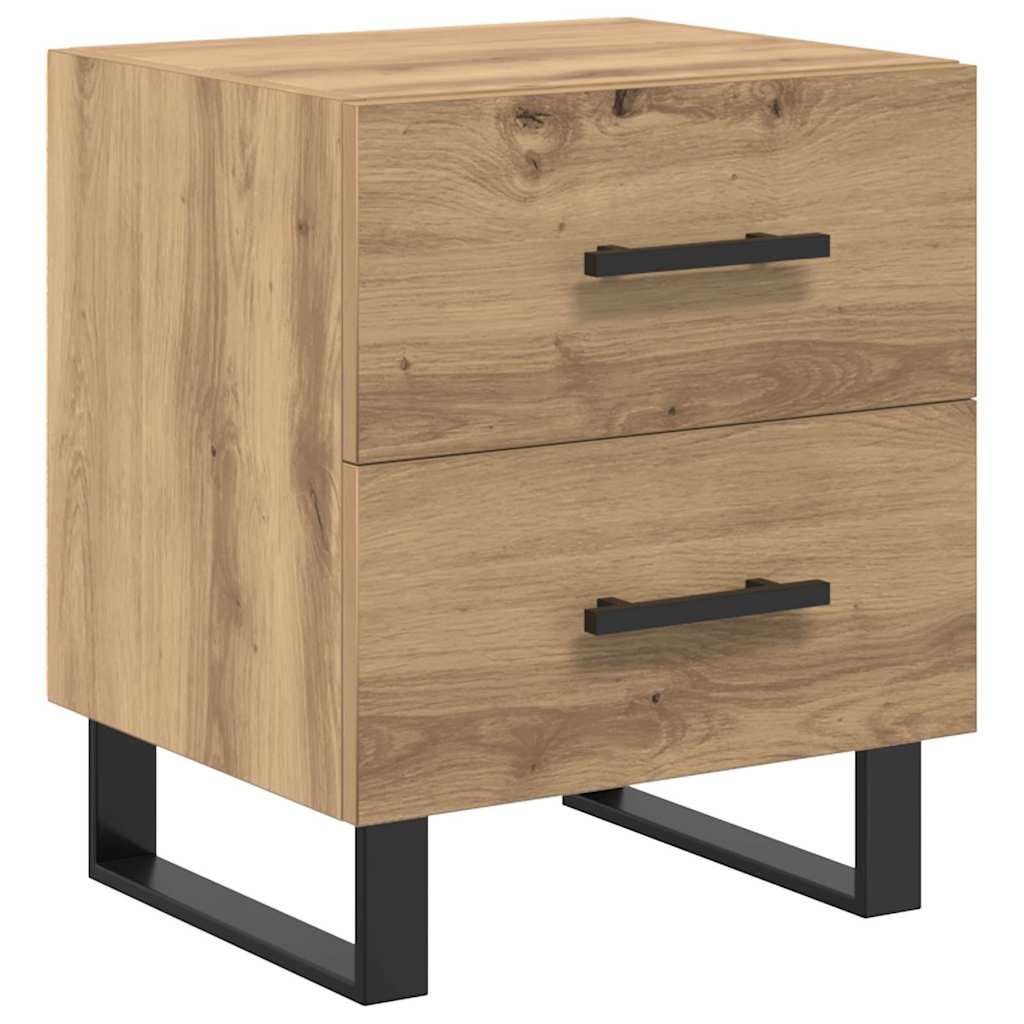 Noćni ormar s ladicama 2 pcs Umjetnički hrast 40 x 35 x 47,5 cm