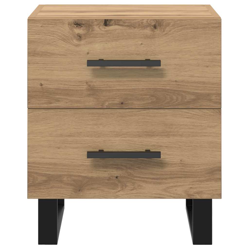 Noćni ormar s ladicama 2 pcs Umjetnički hrast 40 x 35 x 47,5 cm