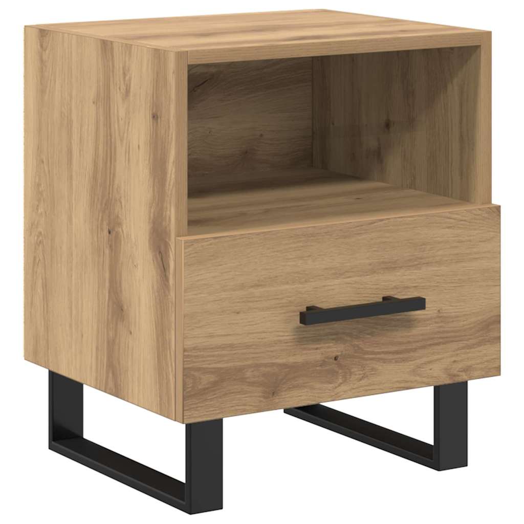 Noćni ormar s ladicama 2 pcs Umjetnički hrast 40 x 35 x 47,5 cm