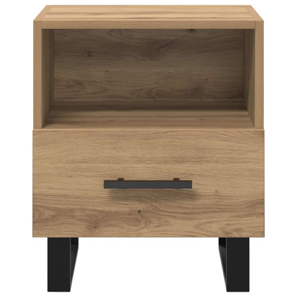 Noćni ormar s ladicama 2 pcs Umjetnički hrast 40 x 35 x 47,5 cm