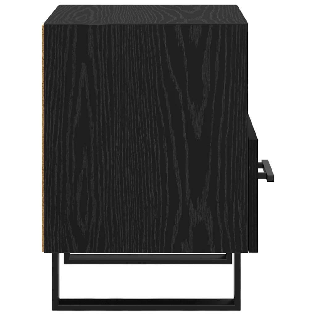 Noćni ormar Crni hrast 40 x 35 x 47,5 cm Konstruirano drvo
