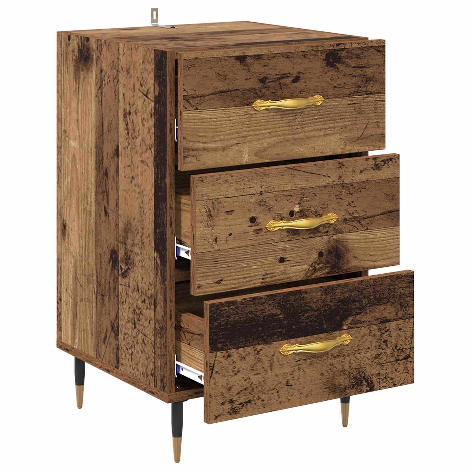 Noćni ormar Staro drvo 40 x 40 x 66 cm Konstruirano drvo