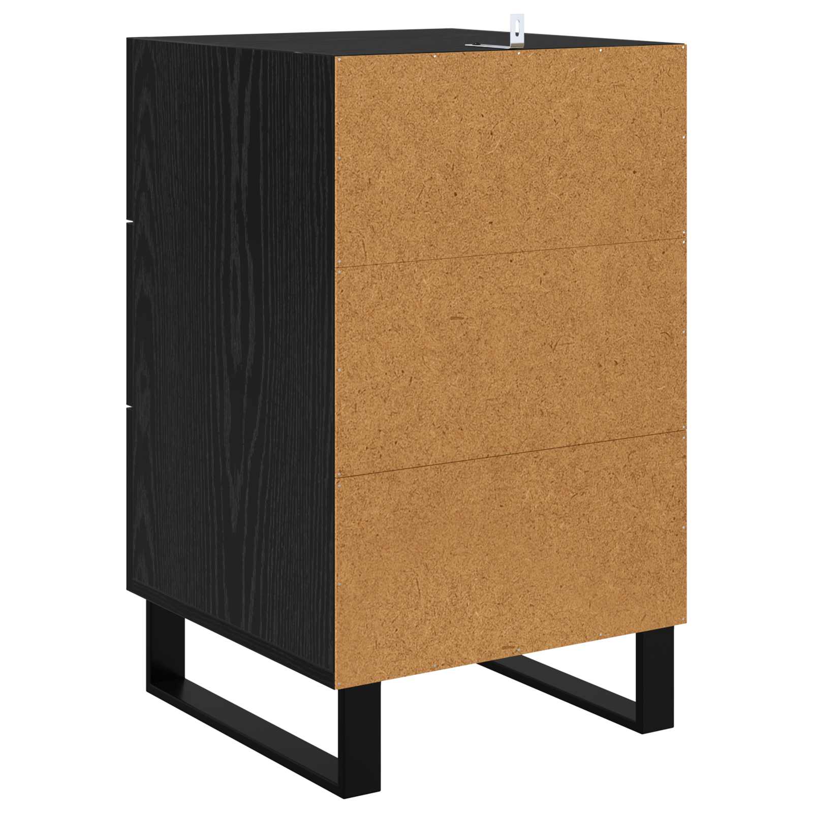 Noćni ormar Crni hrast 40 x 40 x 66 cm Konstruirano drvo