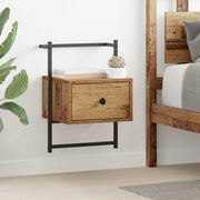 Noćni ormar 2 pcs Staro drvo 35 x 30 x 51 cm Konstruirano drvo