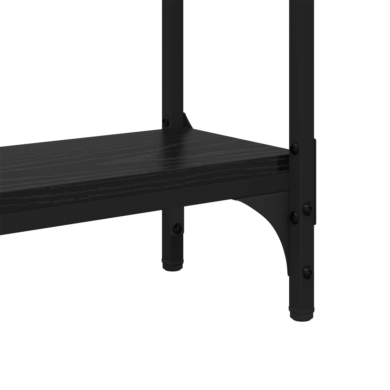 Konzolna stolica Crni hrast 75 x 22,5 x 75 cm Konstruirano drvo