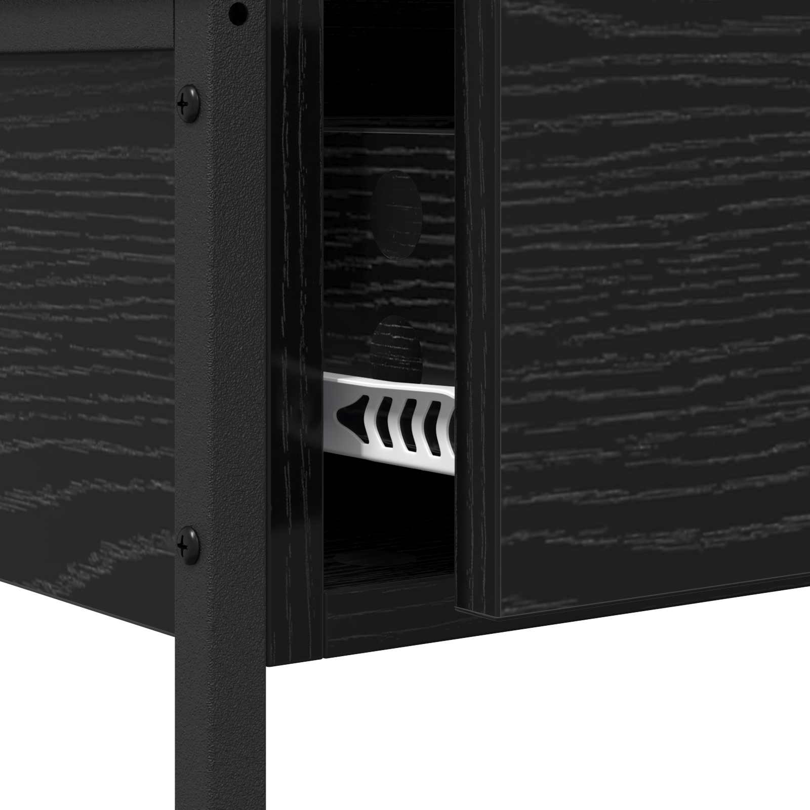 Konzolna stolica Crni hrast 75 x 34,5 x 75 cm Konstruirano drvo