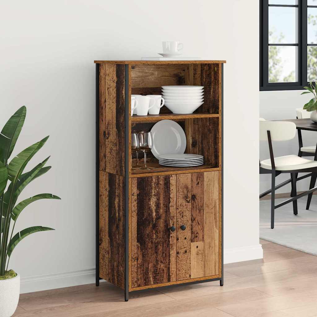 Highboard Staro drvo 62 x 36 x 121,5 cm Konstruirano drvo