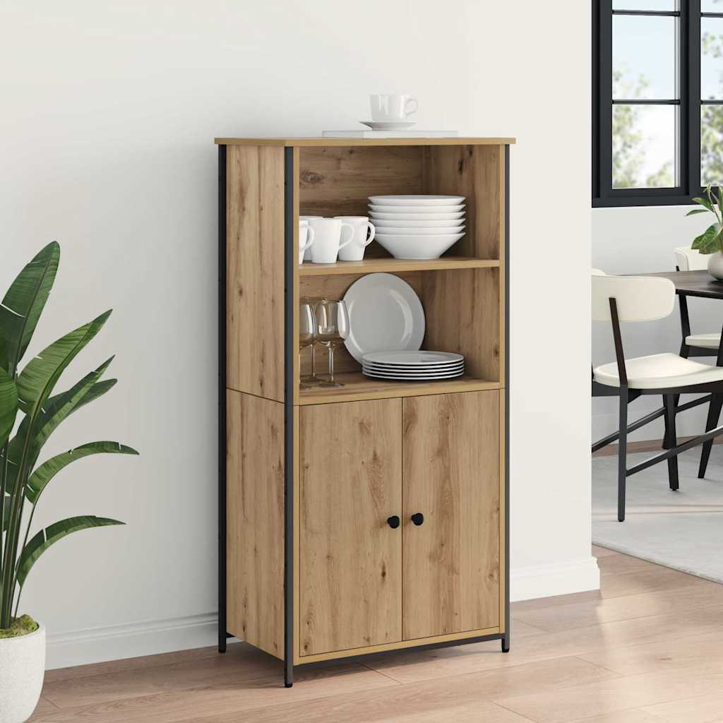 Highboard Umjetnički hrast 62 x 36 x 121,5 cm Konstruirano drvo