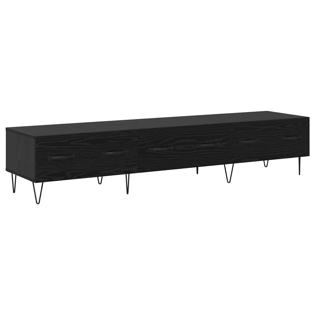 TV ormar Crni hrast 150 x 36 x 30 cm Konstruirano drvo