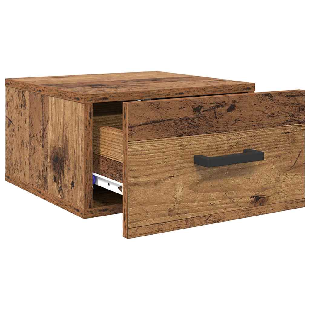 Noćni ormar Staro drvo 35 x 35 x 20 cm Konstruirano drvo