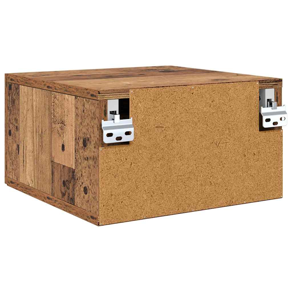 Noćni ormar Staro drvo 35 x 35 x 20 cm Konstruirano drvo