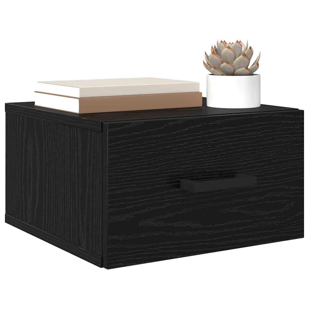 Noćni ormar 2 kom. Crni hrast 35 x 35 x 20 cm Konstruirano drvo