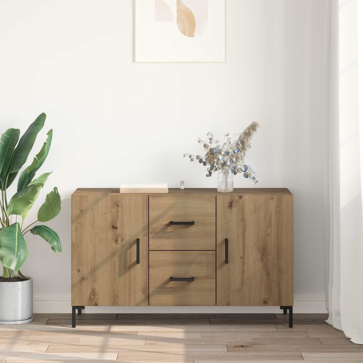 Kreveta Umjetnički hrast 100 x 36 x 60 cm Konstruirano drvo