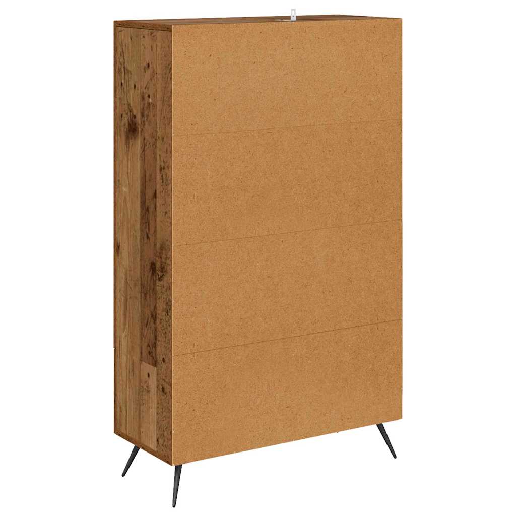 Highboard s ladicama Staro drvo 69,5 x 31 x 115 cm