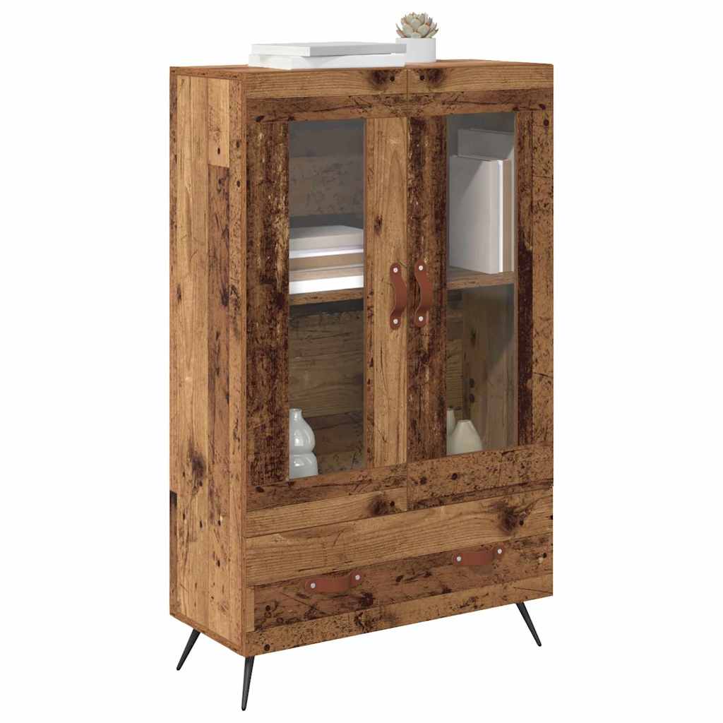 Highboard s ladicama Staro drvo 69,5 x 31 x 115 cm