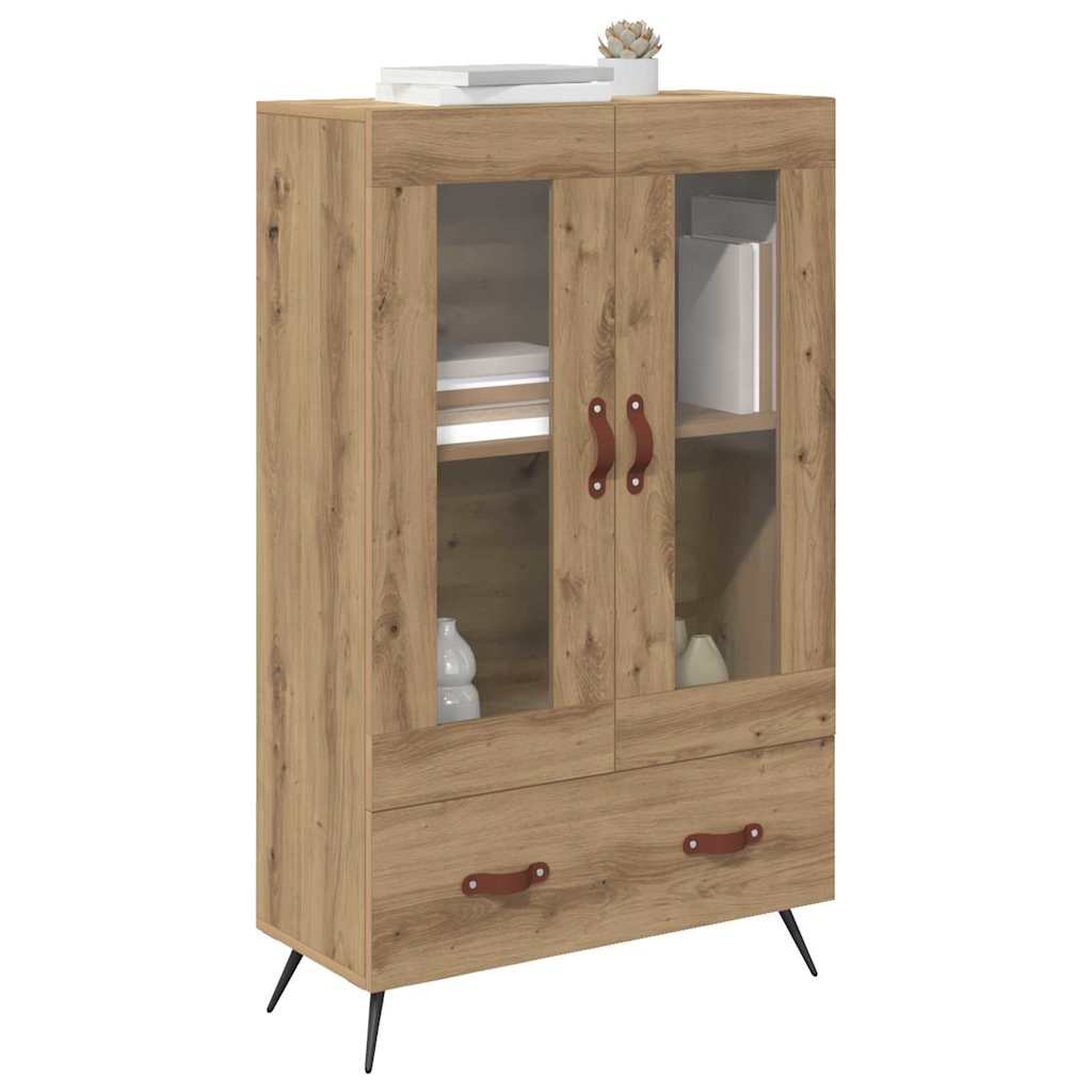 Highboard s ladicama Umjetnički hrast 69,5 x 31 x 115 cm