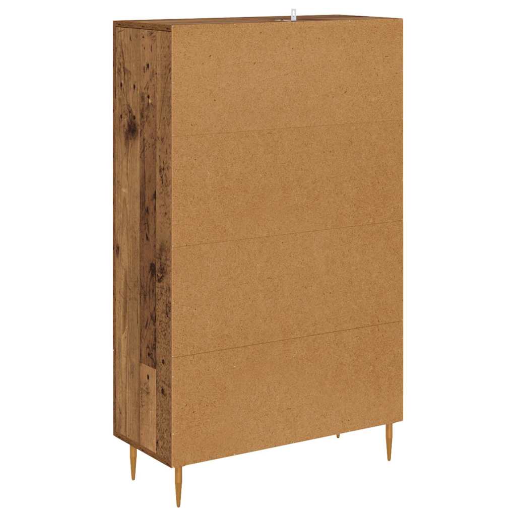 Highboard s ladicama Staro drvo 69,5 x 31 x 115 cm