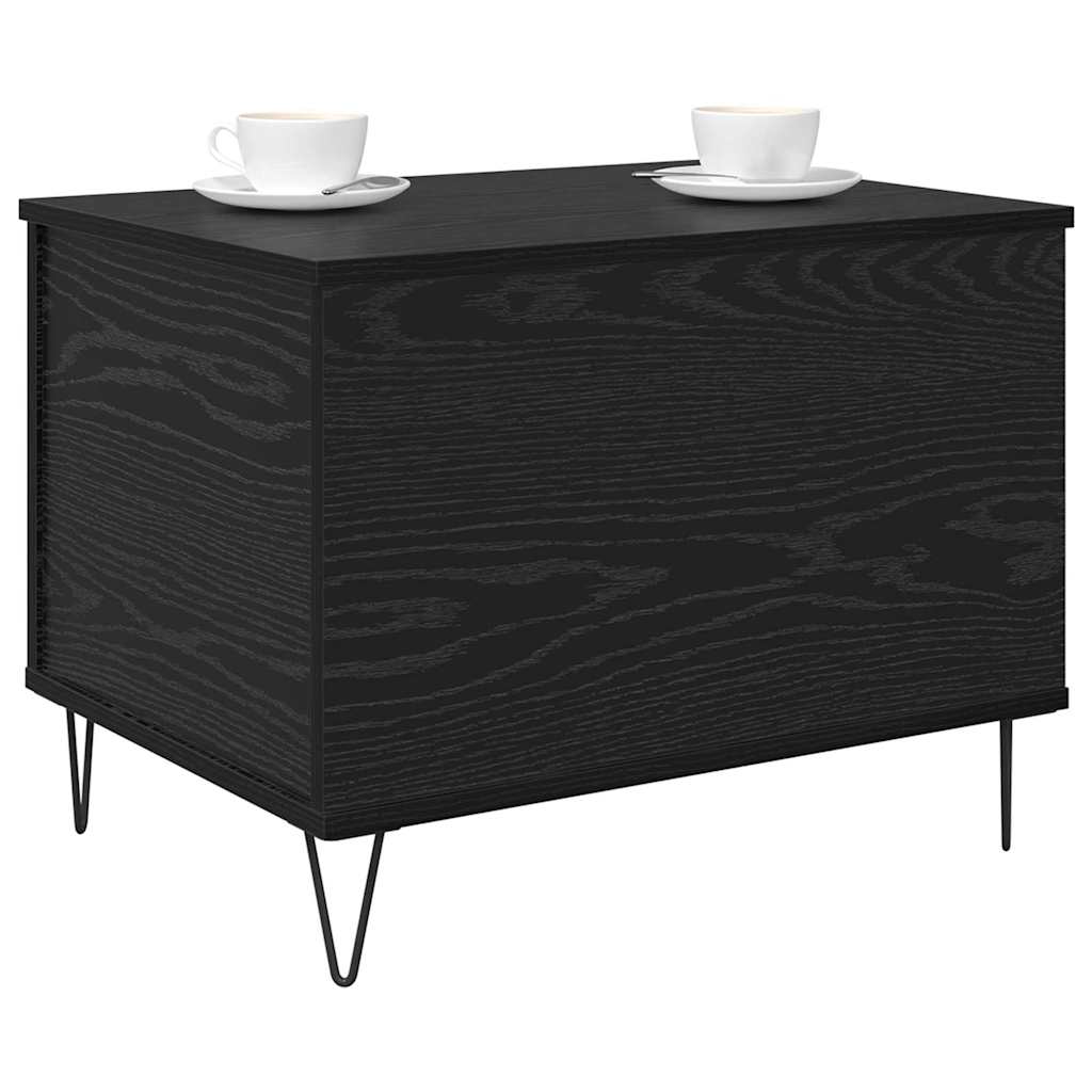 Kava Stol Crni hrast 60 x 44,5 x 45 cm Konstruirano drvo