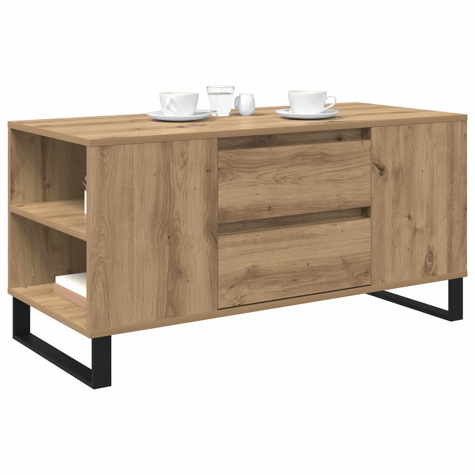 Kava Stol Umjetnički hrast 102 x 44,5 x 50 cm Konstruirano drvo