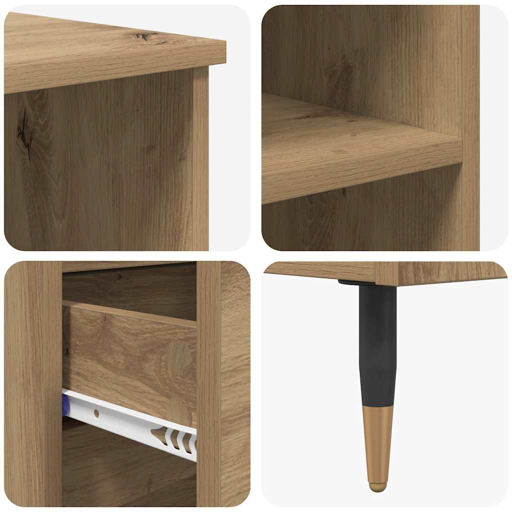 Highboard Umjetnički hrast 40 x 36 x 110 cm Konstruirano drvo