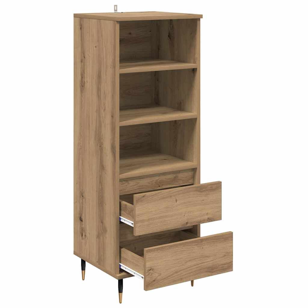 Highboard Umjetnički hrast 40 x 36 x 110 cm Konstruirano drvo