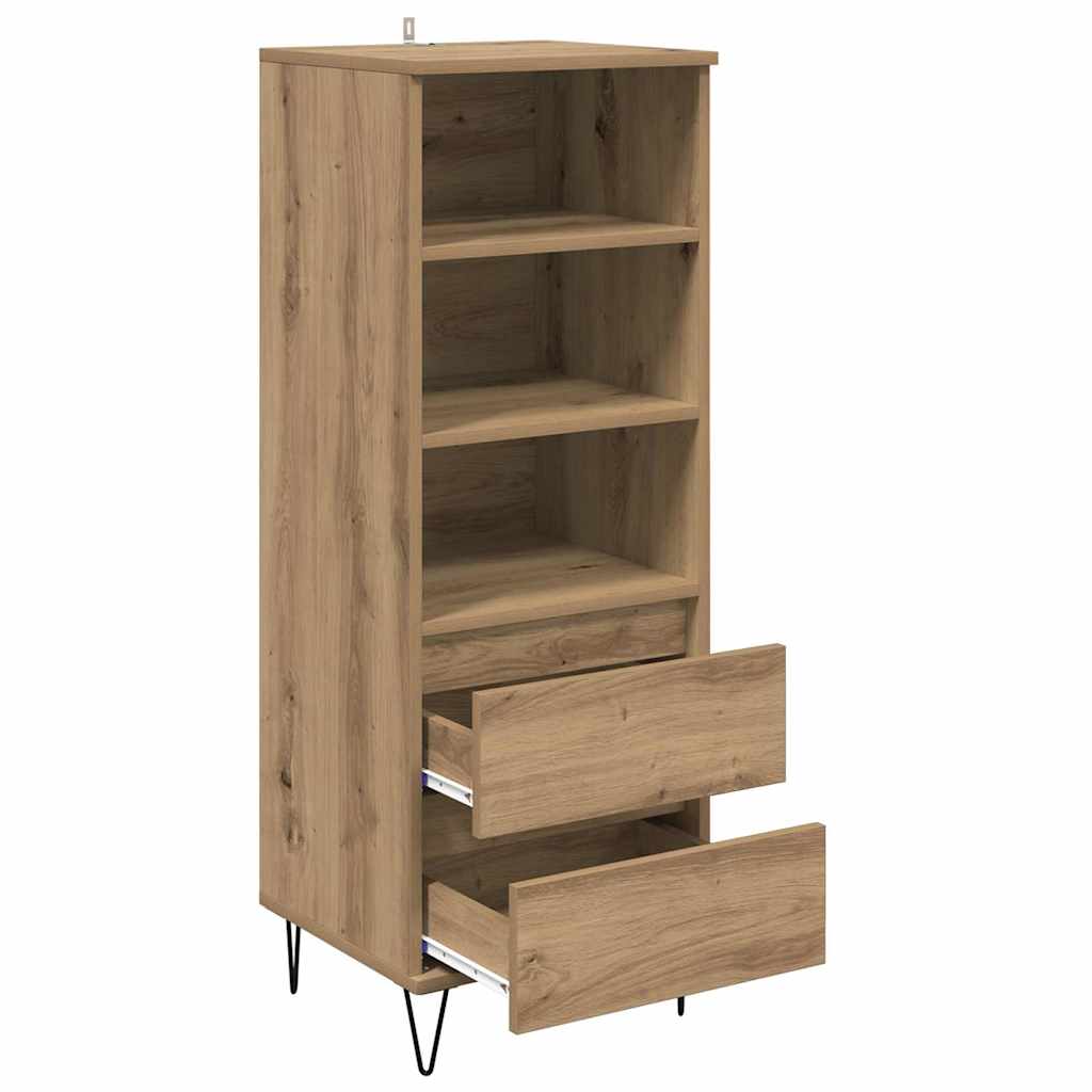 Highboard Umjetnički hrast 40 x 36 x 110 cm Konstruirano drvo