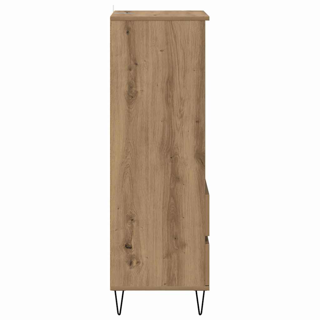Highboard Umjetnički hrast 40 x 36 x 110 cm Konstruirano drvo