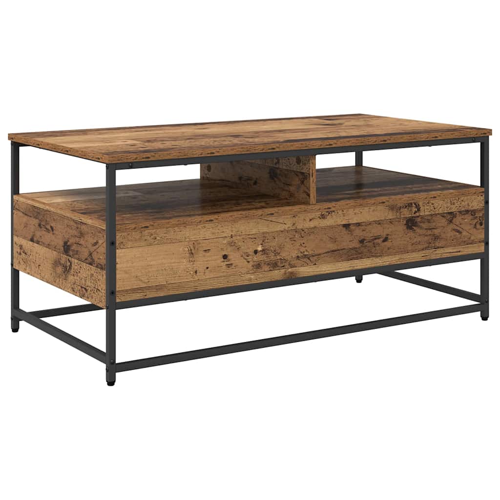 Kava Stol Staro drvo 100 x 51 x 45 cm Konstruirano drvo