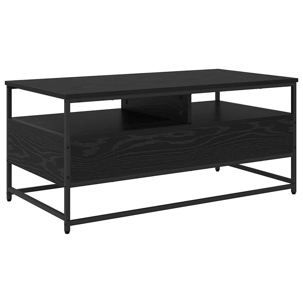 Kava Stol Crni hrast 100 x 51 x 45 cm Konstruirano drvo