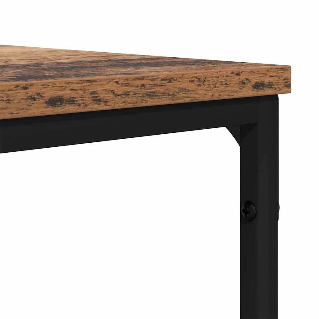 Kava Stol Staro drvo 70 x 70 x 30 cm Konstruirano drvo