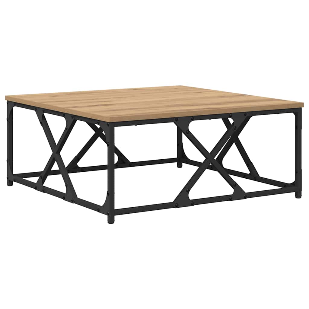 Kava Stol Umjetnički hrast 70 x 70 x 30 cm Konstruirano drvo