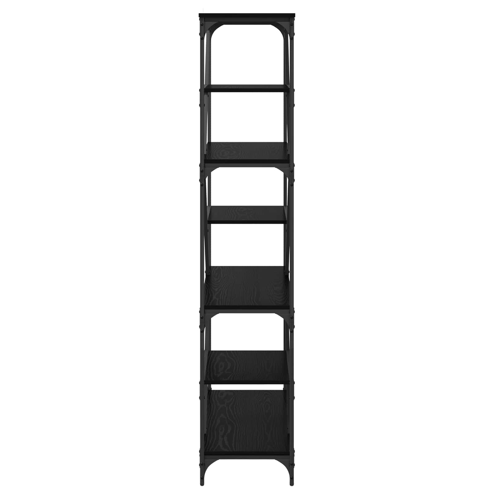 Polica Crni hrast 91 x 36 x 176 cm Konstruirano drvo