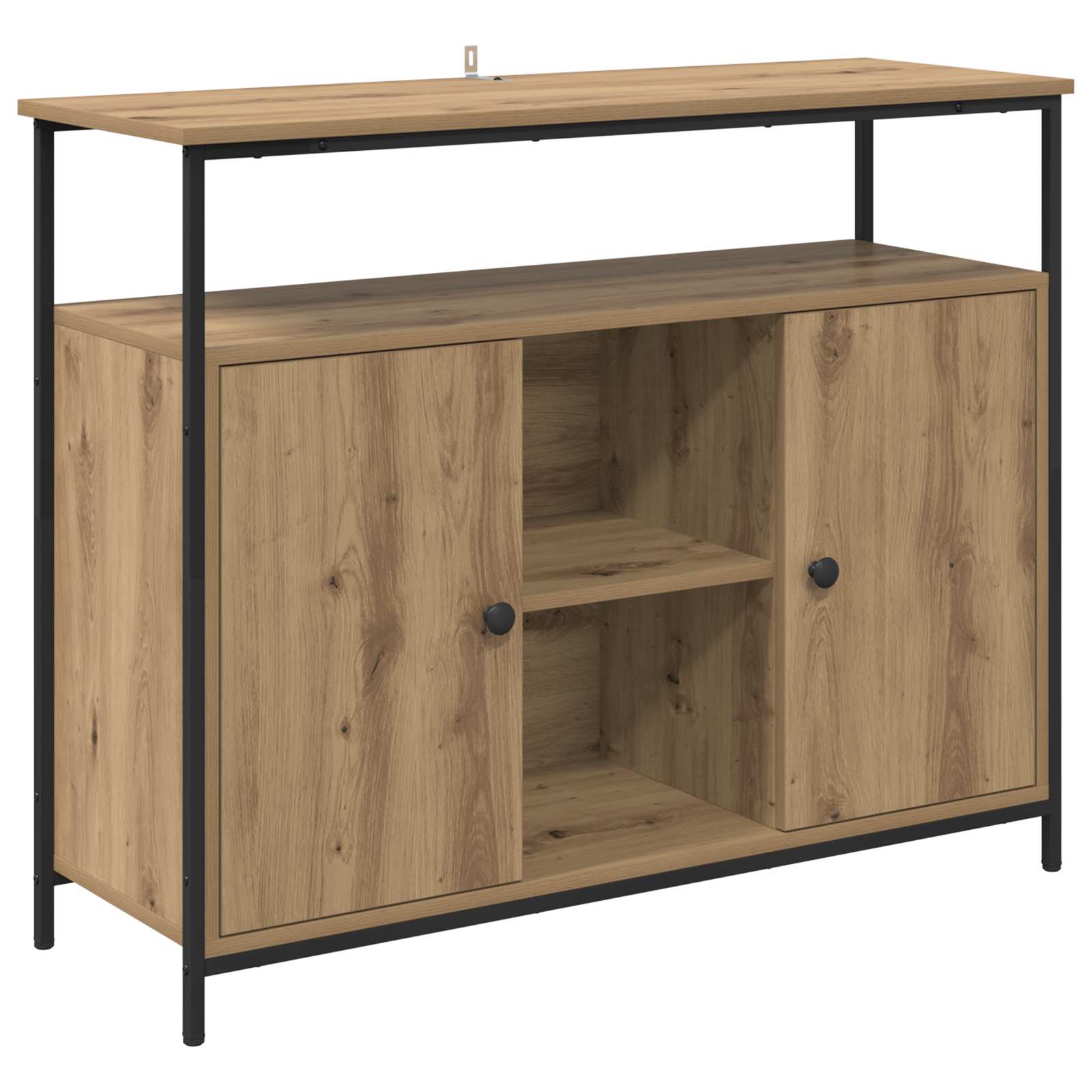 Kreveta Umjetnički hrast 100 x 35 x 80 cm Konstruirano drvo