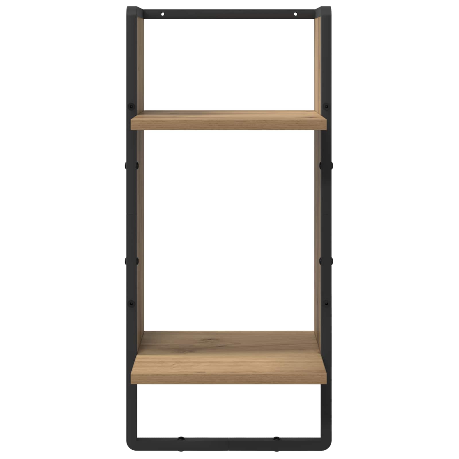 Set zidnih polica Zidne 4 pcs Umjetnički hrast 65 x 25 x 30 cm