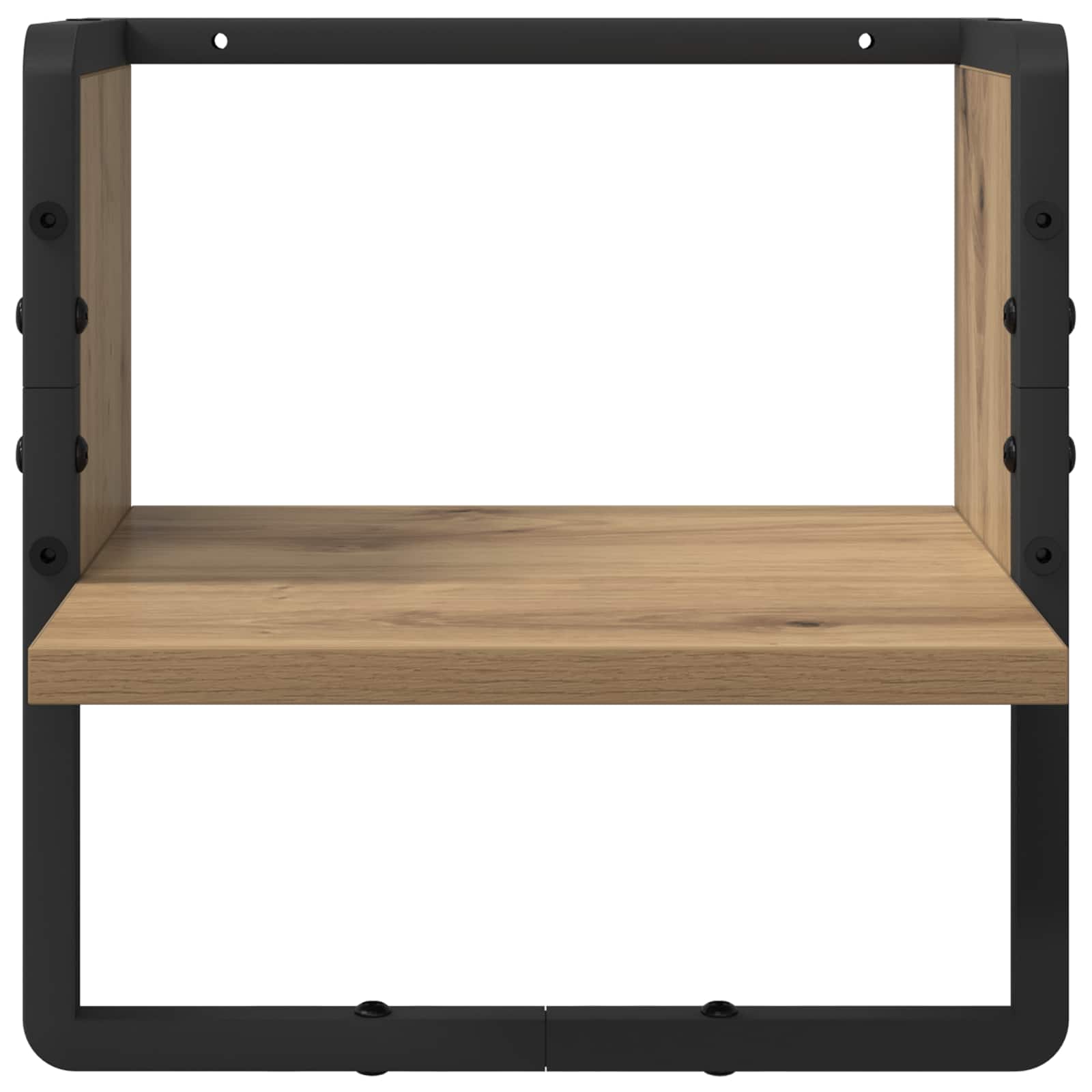 Set zidnih polica Zidne 6 pcs Umjetnički hrast 100 x 25 x 30 cm