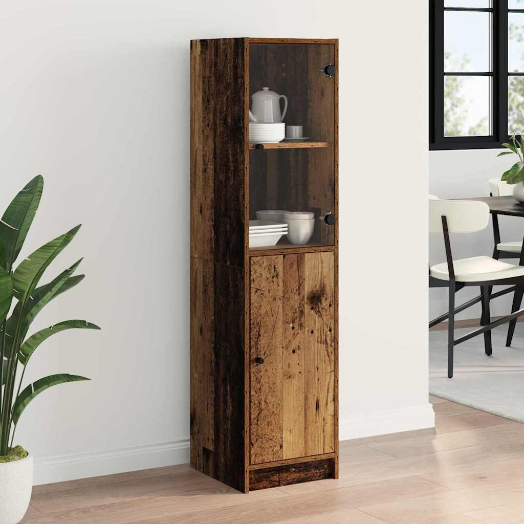 Highboard Staro drvo 35 x 37 x 142 cm Konstruirano drvo