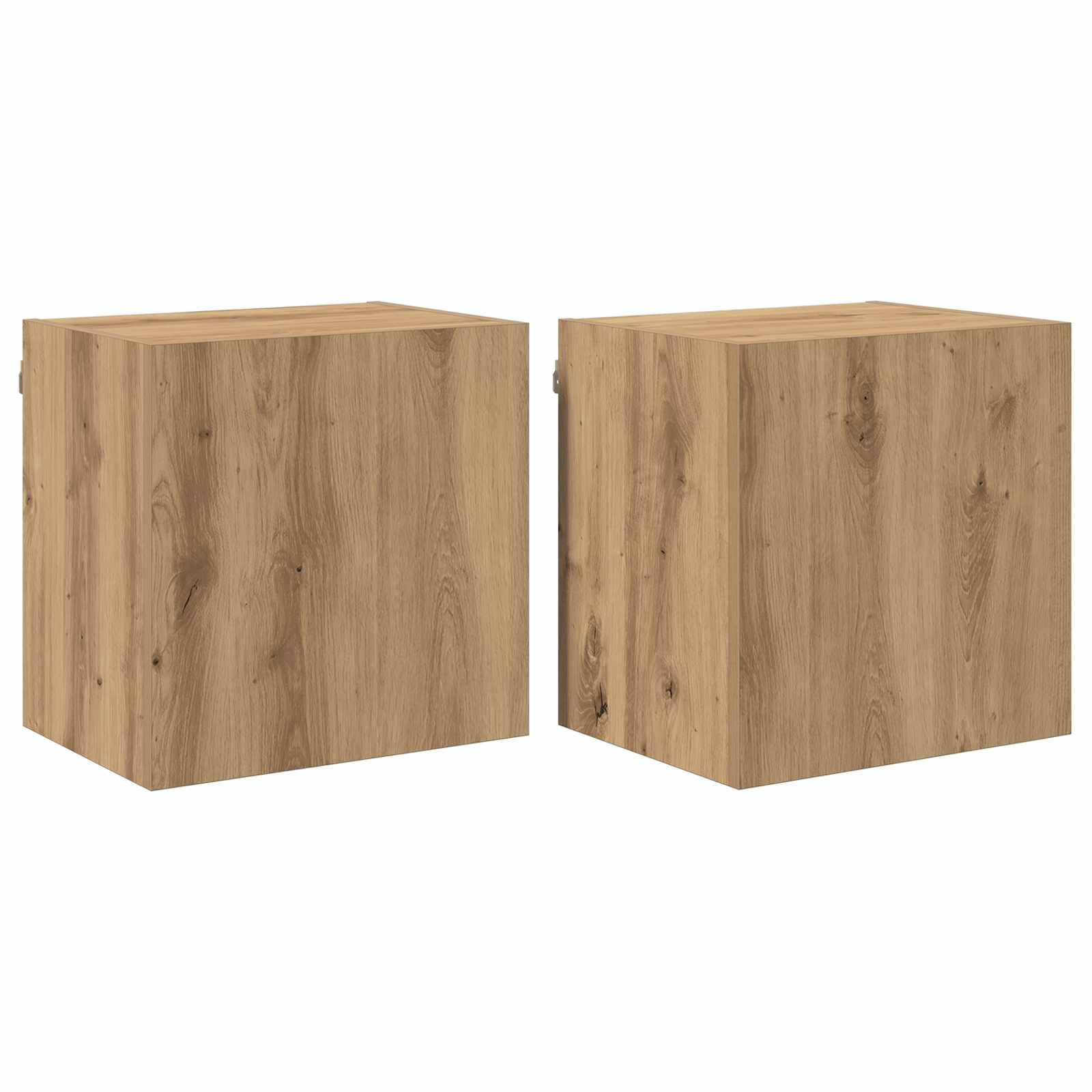 TV zidni ormari Zidne 2 pcs Umjetnički hrast 40,5x30x40cm