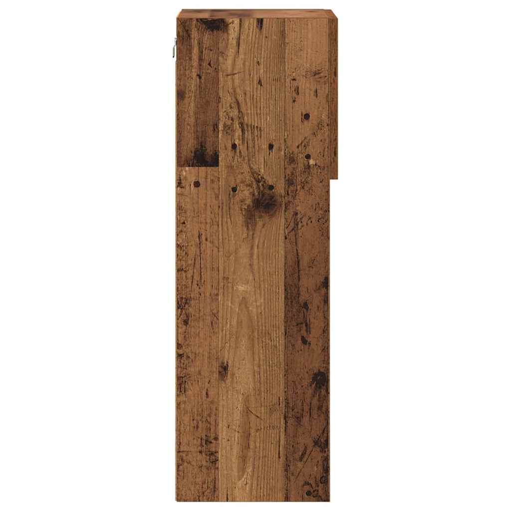 TV ormar za montažu na zid Zidne Staro drvo 30,5 x 30 x 90 cm