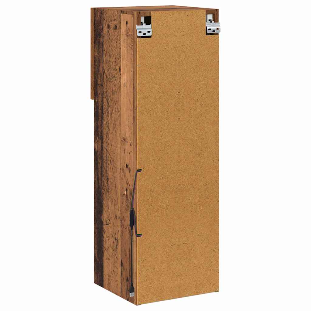 Zidni TV ormari Zidne 2 pcs Staro drvo 30,5 x 30 x 90 cm