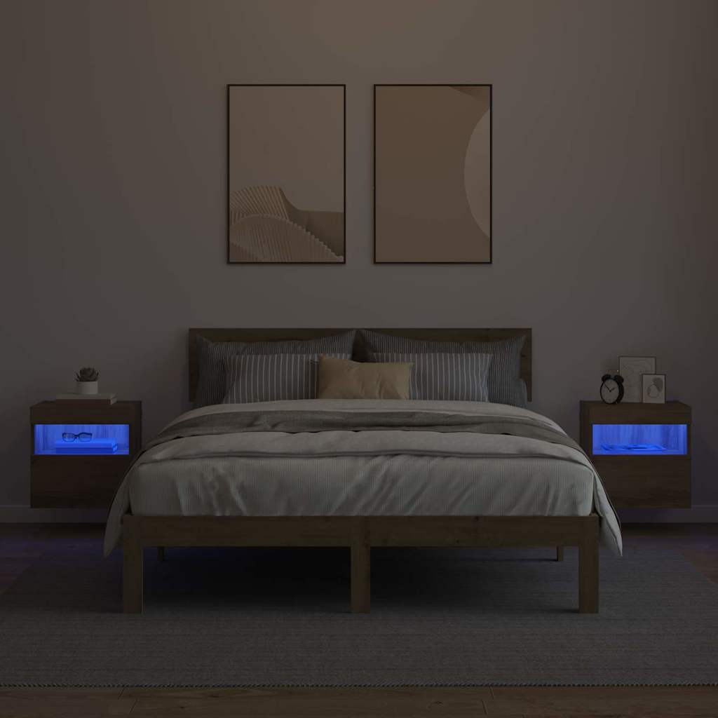 TV zidni ormari Zidne 2 pcs Umjetnički hrast 40 x 30 x 40 cm