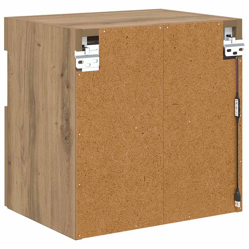 TV zidni ormari Zidne 2 pcs Umjetnički hrast 40 x 30 x 40 cm