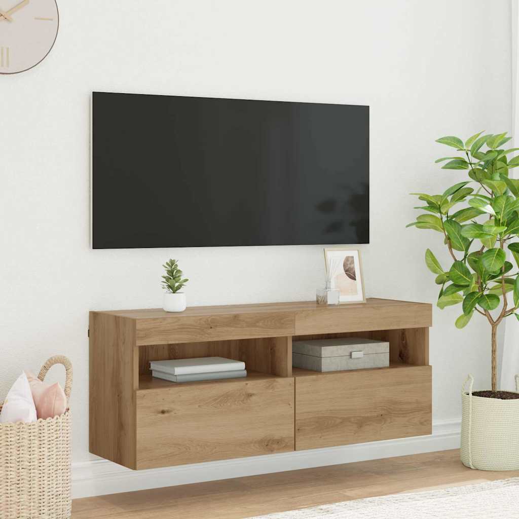 TV zidni ormar Zidne Umjetnički hrast 100 x 30 x 40 cm