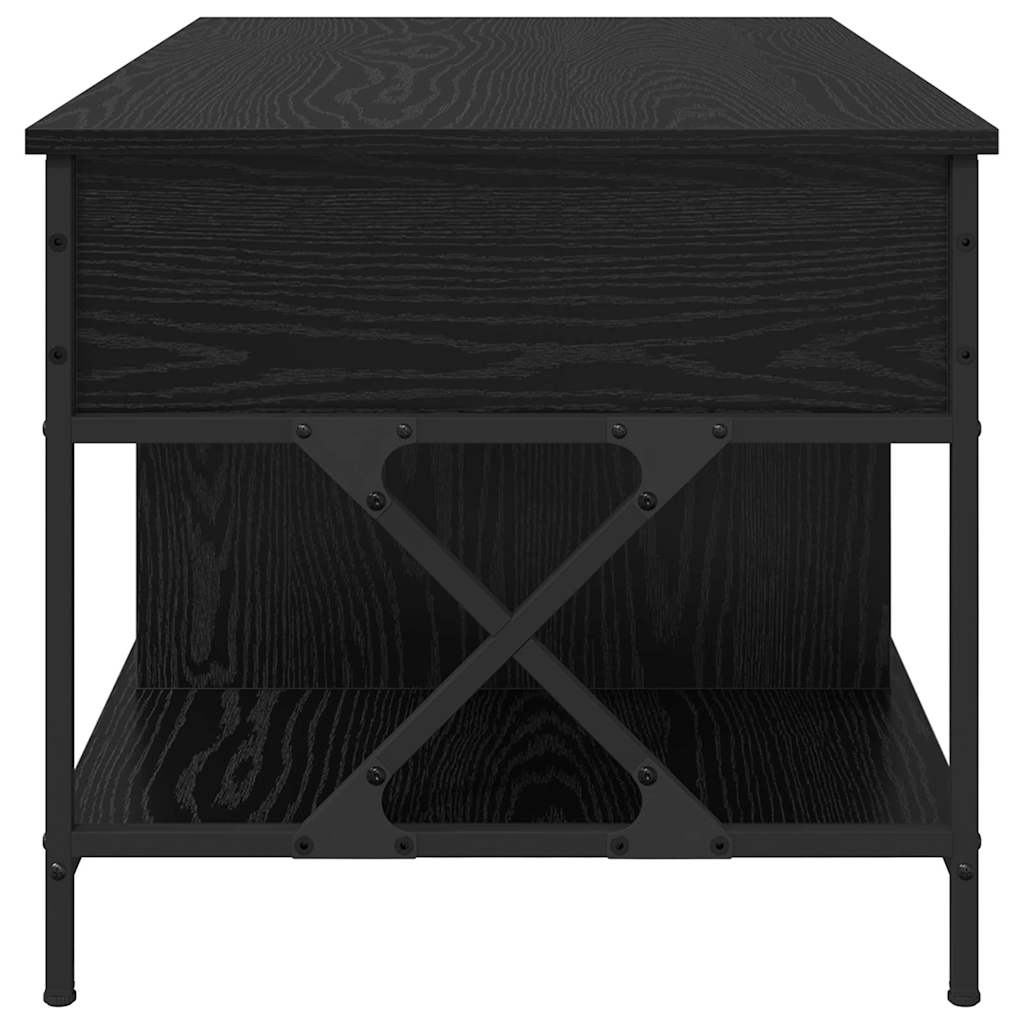 Kava Stol Crni hrast 100 x 55 x 48.5 cm Konstruirano drvo
