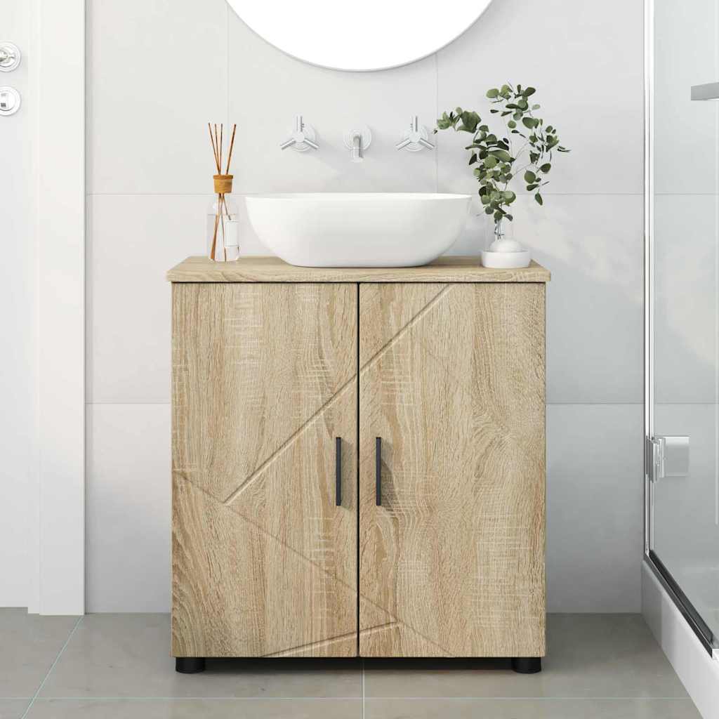 Kupaonski ormar s pohranom Sonoma hrast 61 x 35 x 64 cm