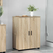 Kupaonski ormar s pohranom Sonoma hrast 60 x 35 x 80 cm