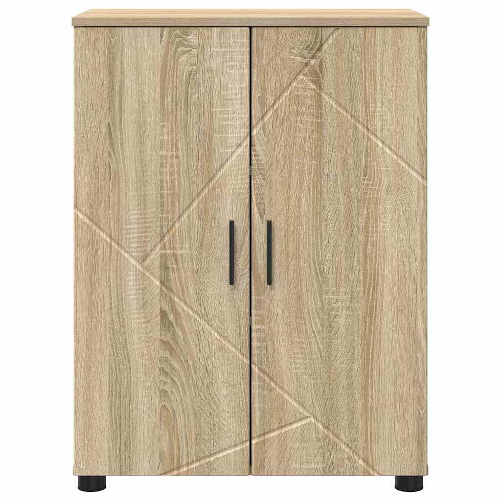 Kupaonski ormar s pohranom Sonoma hrast 60 x 35 x 80 cm