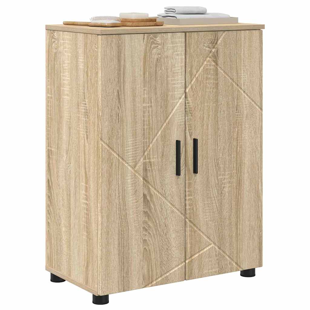 Kupaonski ormar s pohranom Sonoma hrast 60 x 35 x 80 cm
