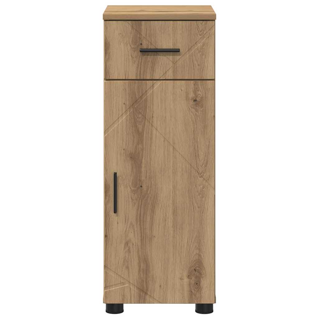 Kupaonski ormar s ladicama Umjetnički hrast 30 x 35 x 80 cm